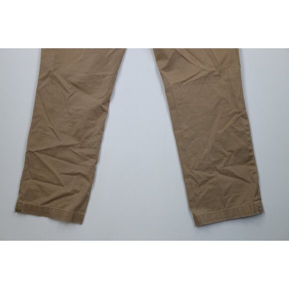 Vintage Y2K Ralph Lauren Mens 36x32 Faded Wide Leg Chino Pants Trousers Cotton - Picture 12 of 14